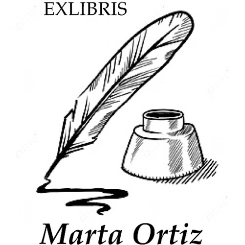 Ex-libris - diseño 4 - Mayju